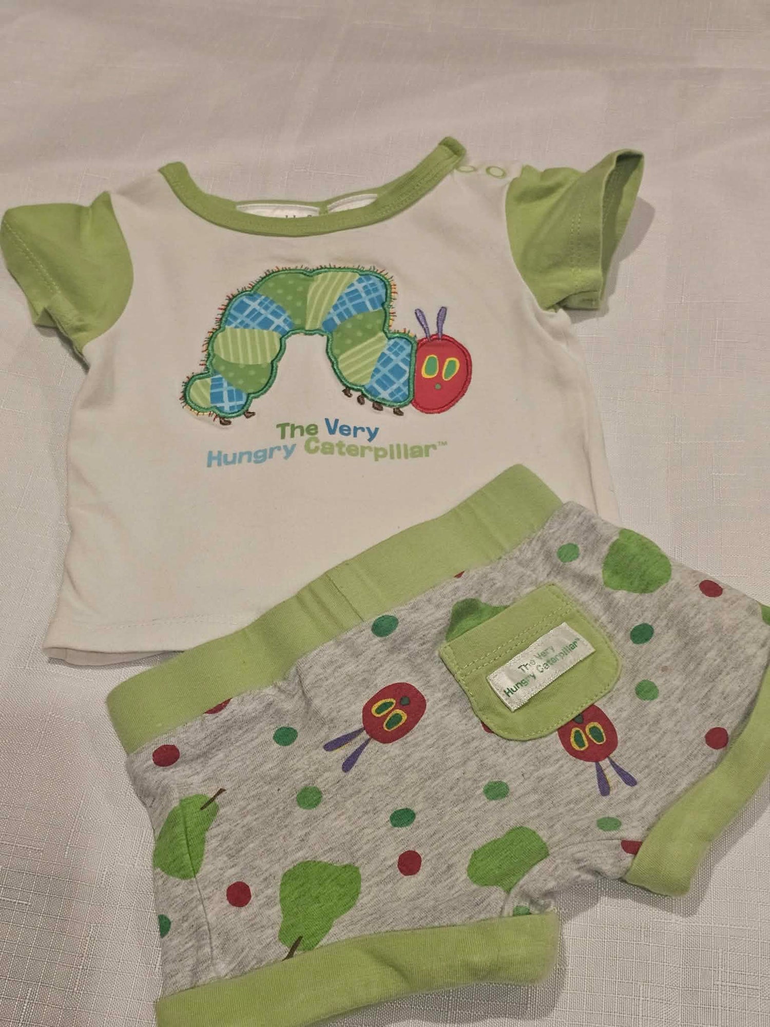 The Very Hungry Caterpillar Outfit Set Size 000