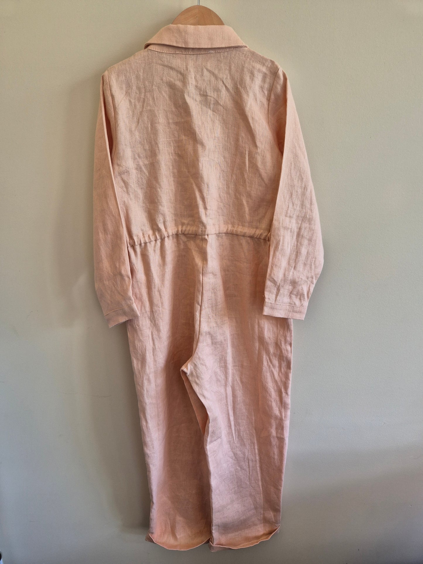 Aere Mini Linen Jumpsuit Size 6