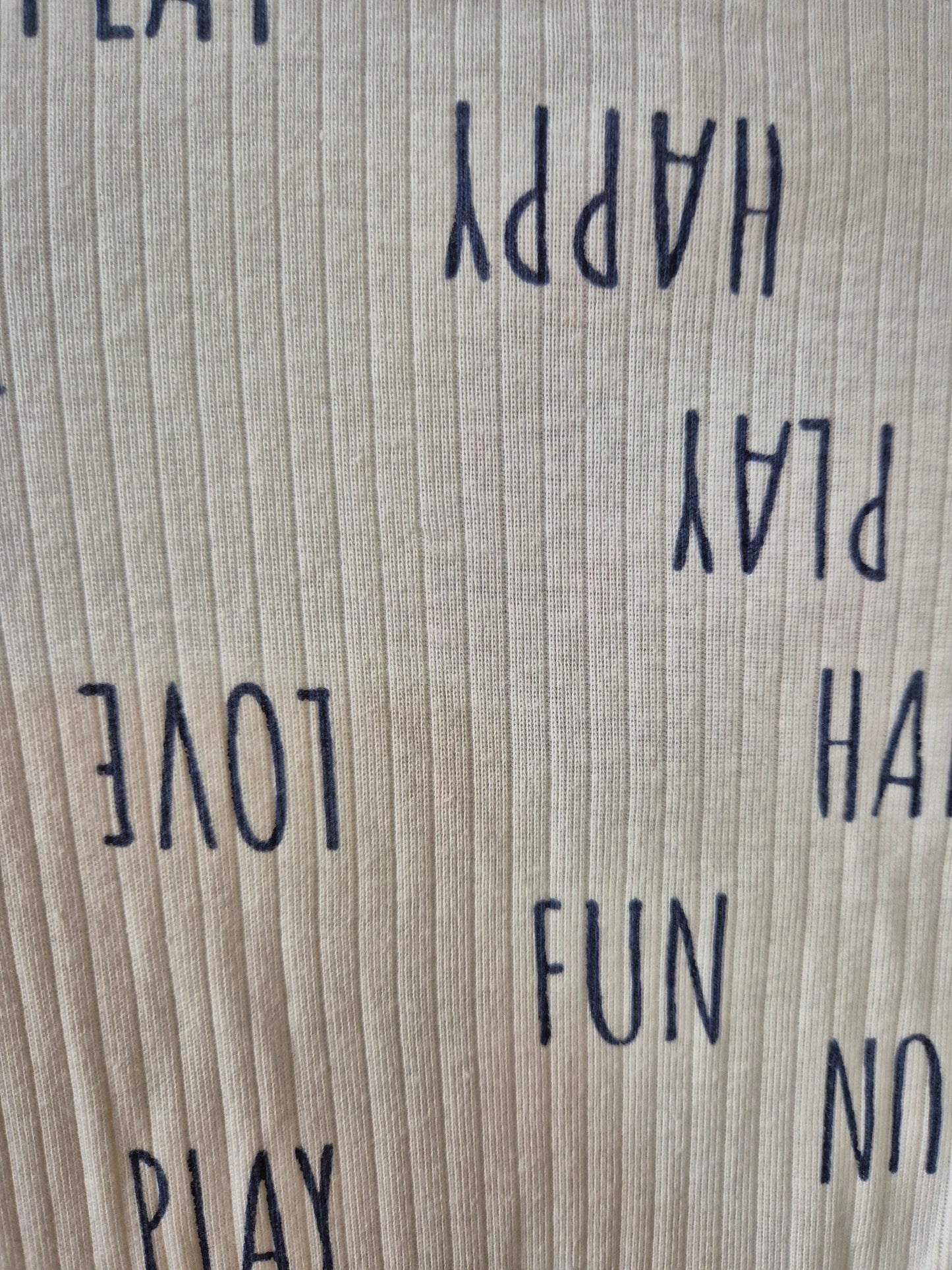 Rabbit + Bear Onesie - Size 6-9 months