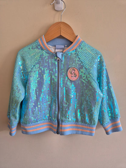 Frozen Sequin Jacket Size 2