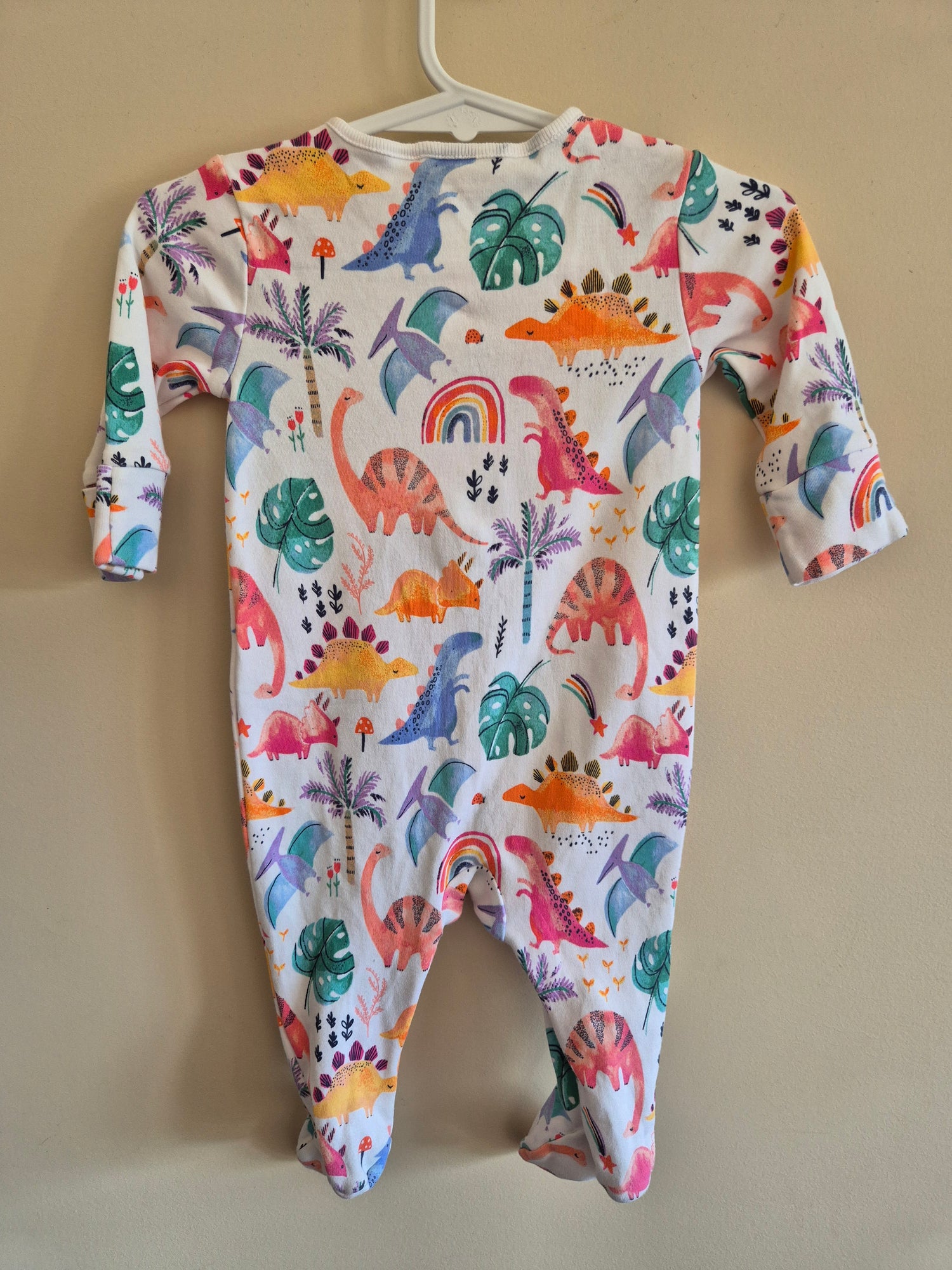 Next Baby Dinosaur Onesie Size 000