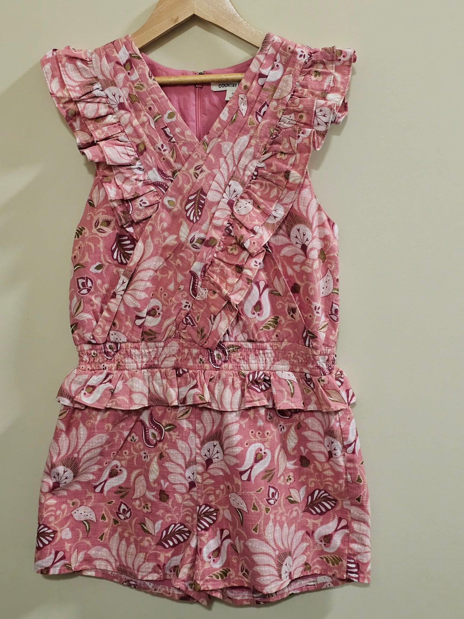 Country Road Playsuit Size 10