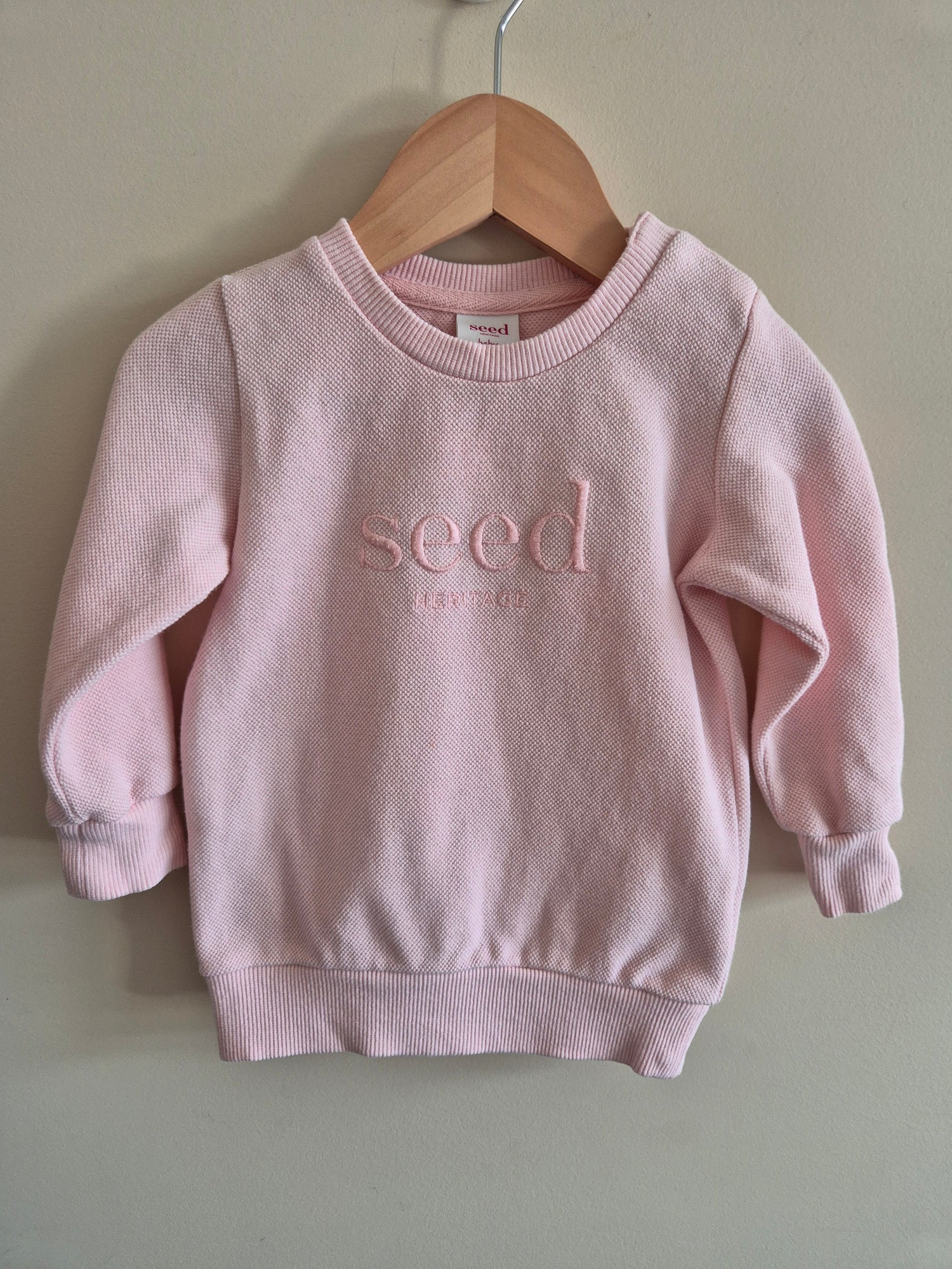 Seed Heritage Light Pink Sweater Size 0