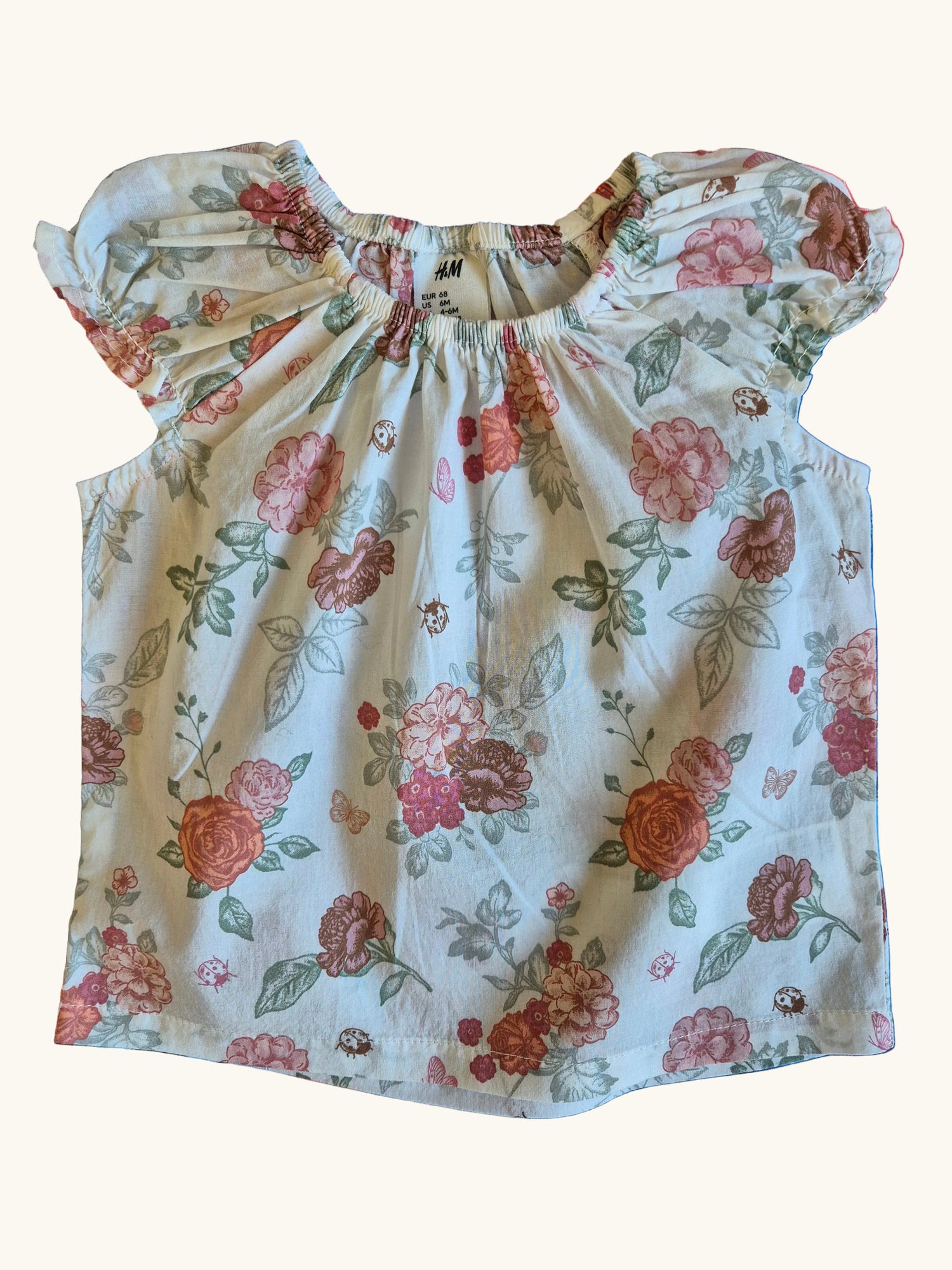 H&M Floral Outfit Set Size 00