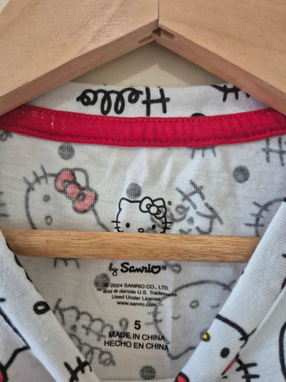 Hello Kitty Size 5 Outfit Set