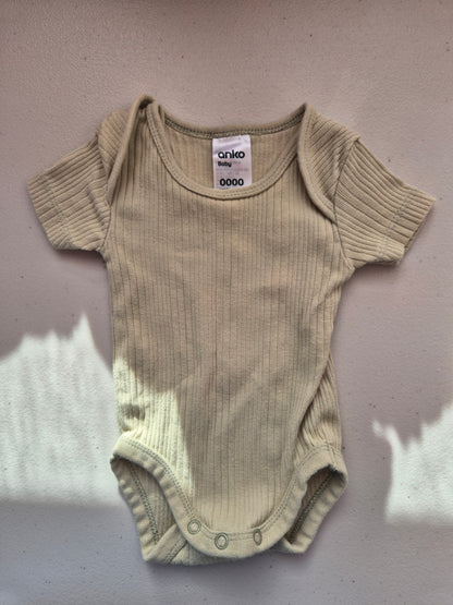Ribbed Bodysuits - Size 0000