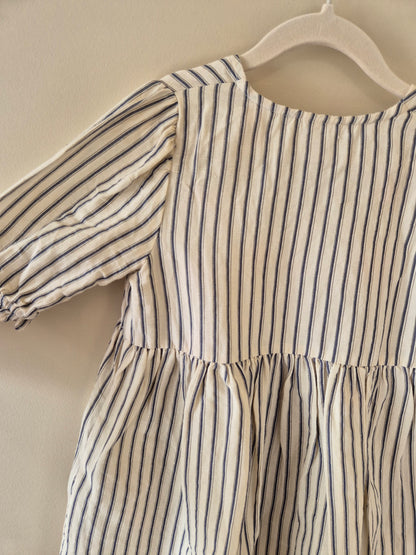 Little Noa Striped Dress - Size 6