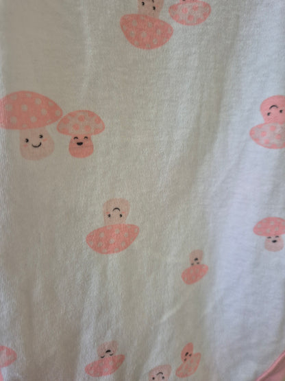 Pink Mushroom Bodysuit - 00🍄