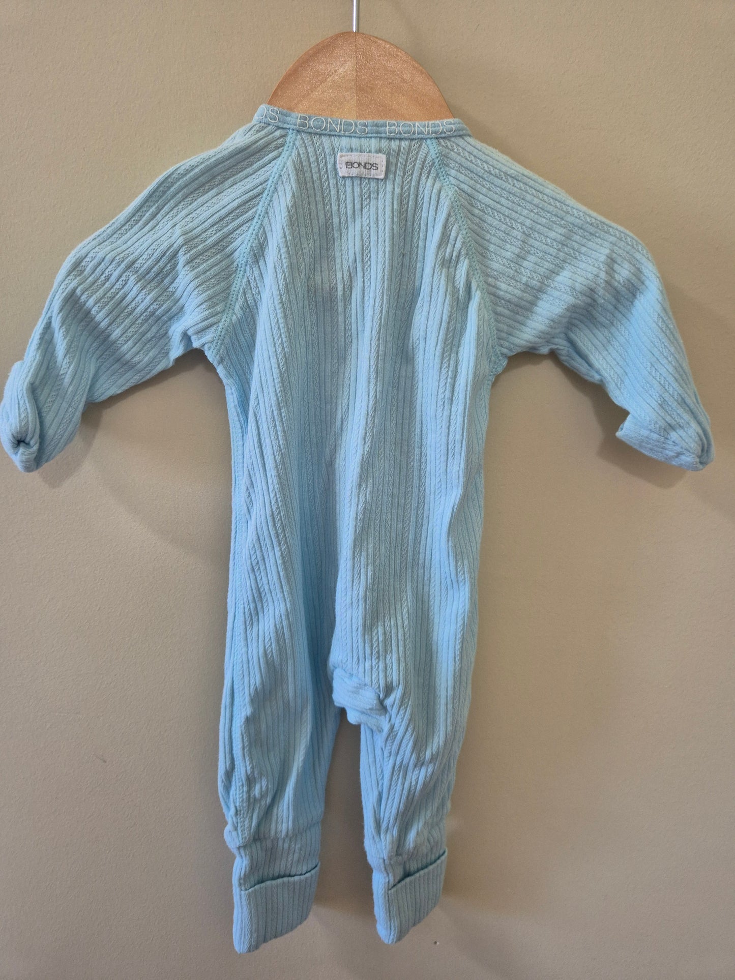 Newborn Light Blue Cozysuit 💙