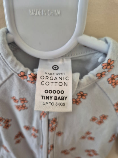 Floral Bloom Onesie - Size 00000