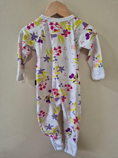 Bonds Floral Wondersuit Size 0