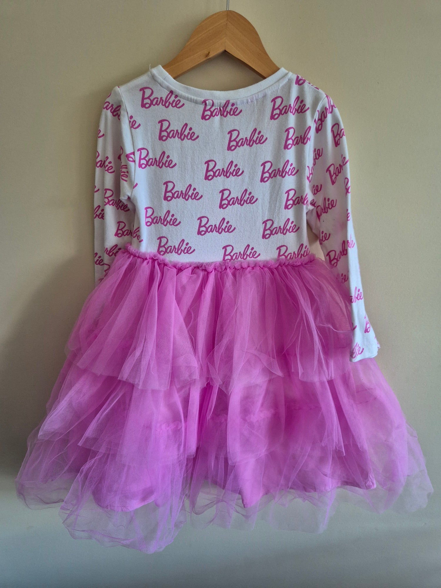Barbie Tulle Skirt Dress Size 4