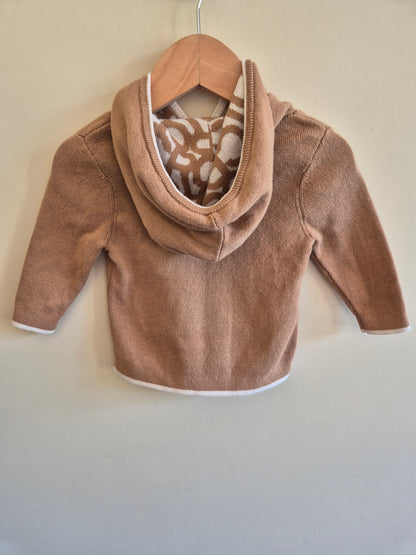 Country Road Long Sleeve Hoodie Sweater Size 000