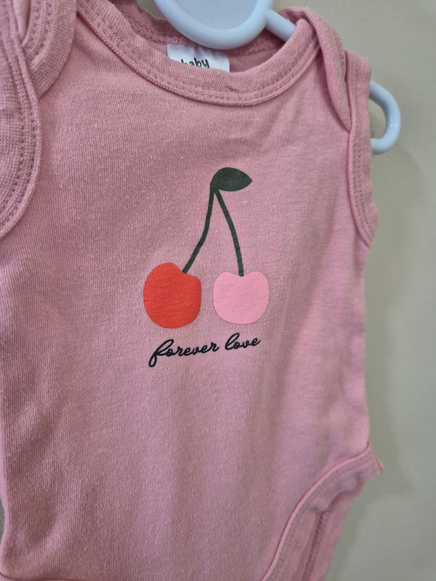 Forever Love Singlet Bodysuit - Size 00000