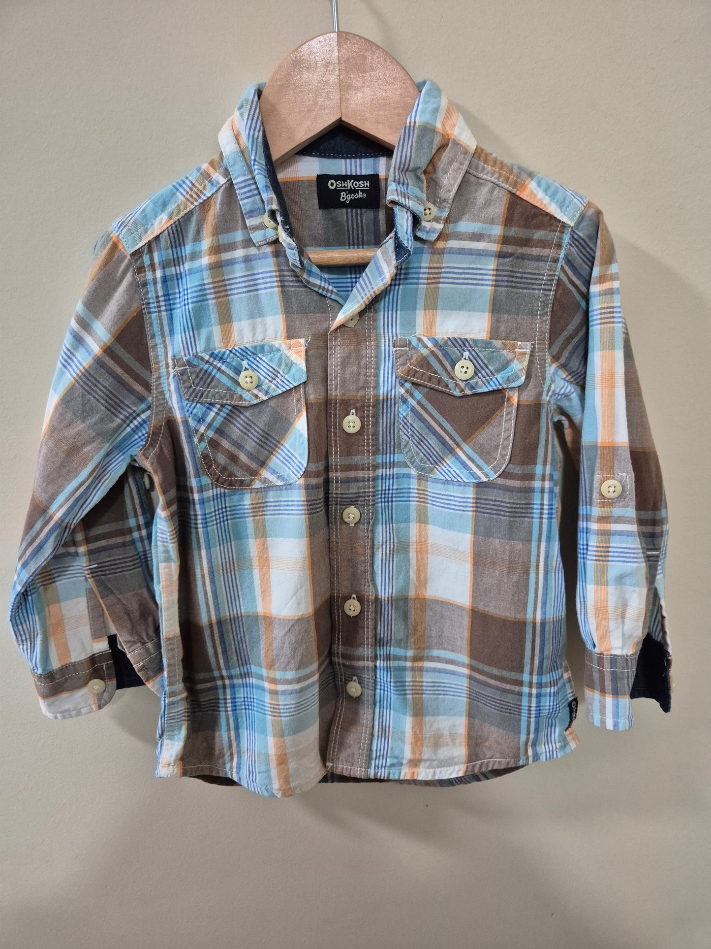 Oshkosh Long Sleeve Top Size 3