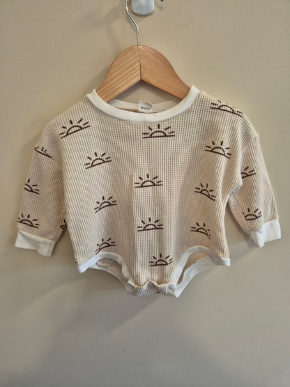 Mini Zali Long Sleeve Romper Size 000