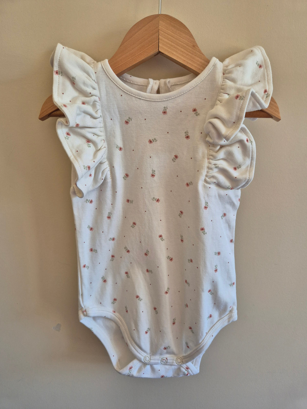 Jamie Kay Sleeveless Frill Bodysuit Size 2