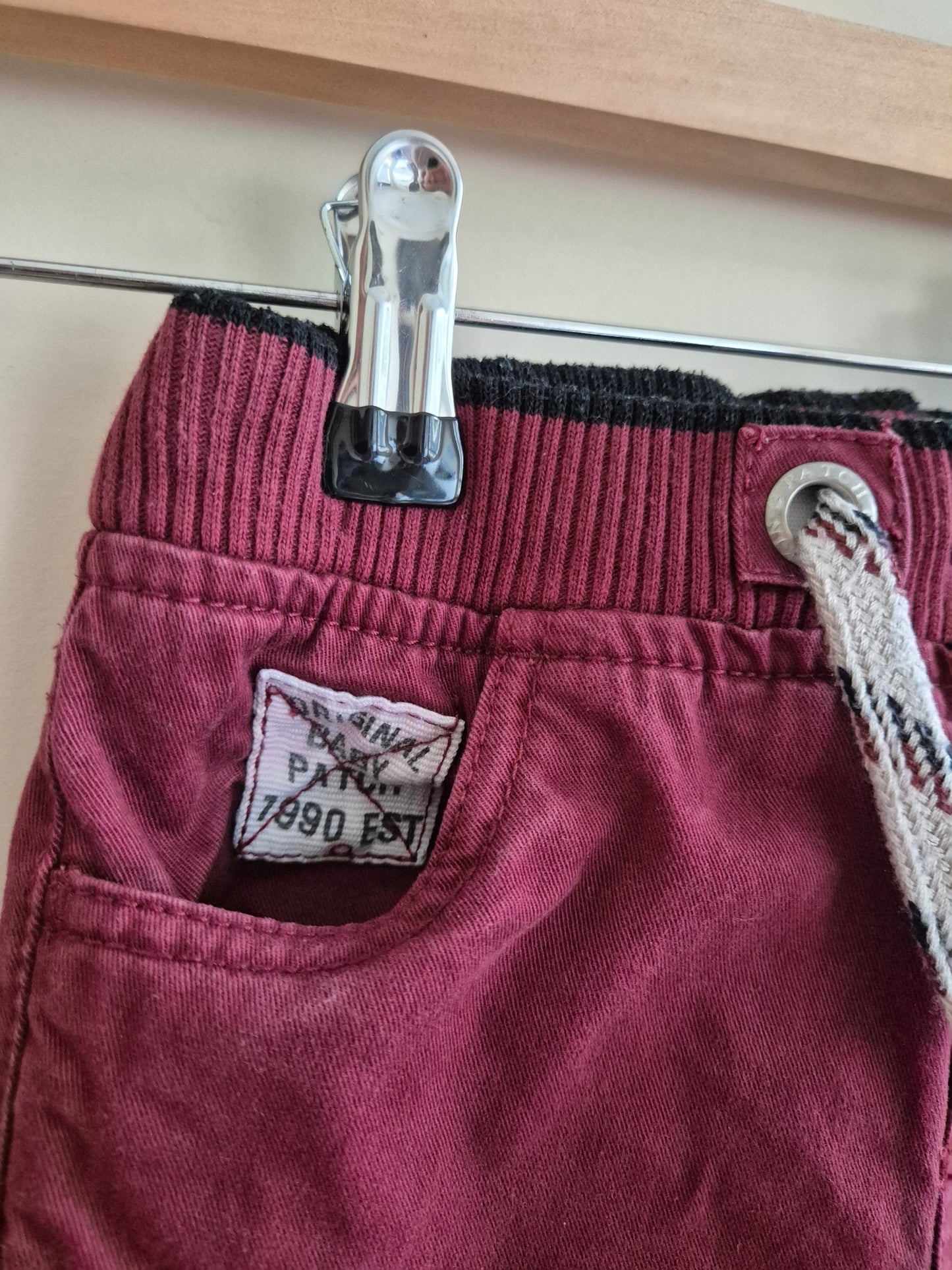Pumpkin Patch Maroon Pants Size 1