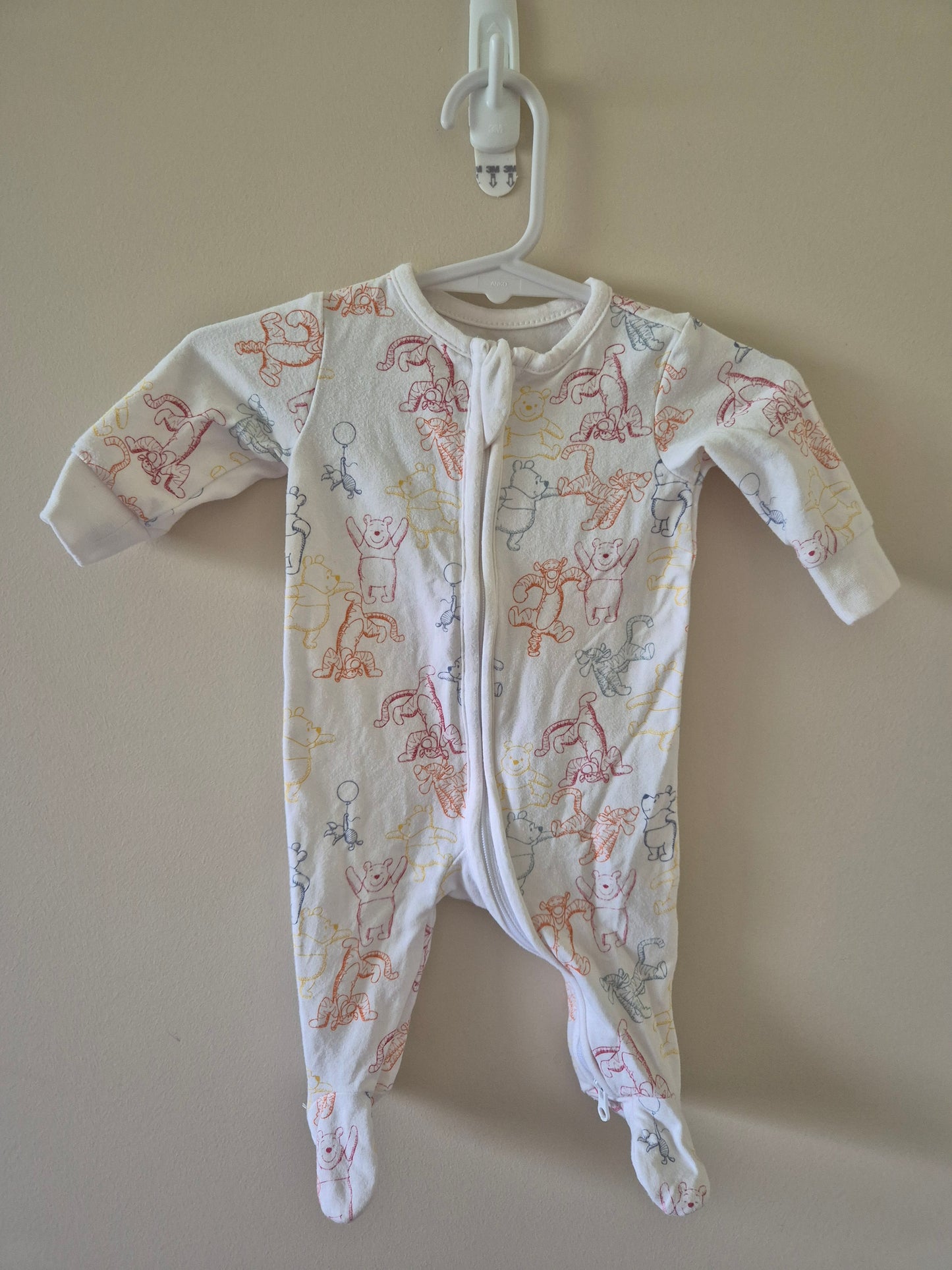Winnie the Pooh Onesie - Size 0000
