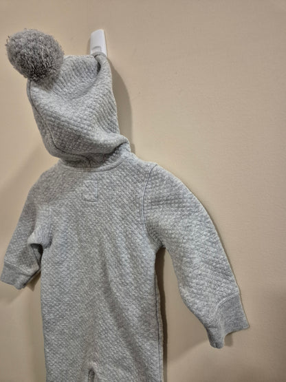 Country Road Grey Hoodie Onesie Size 00