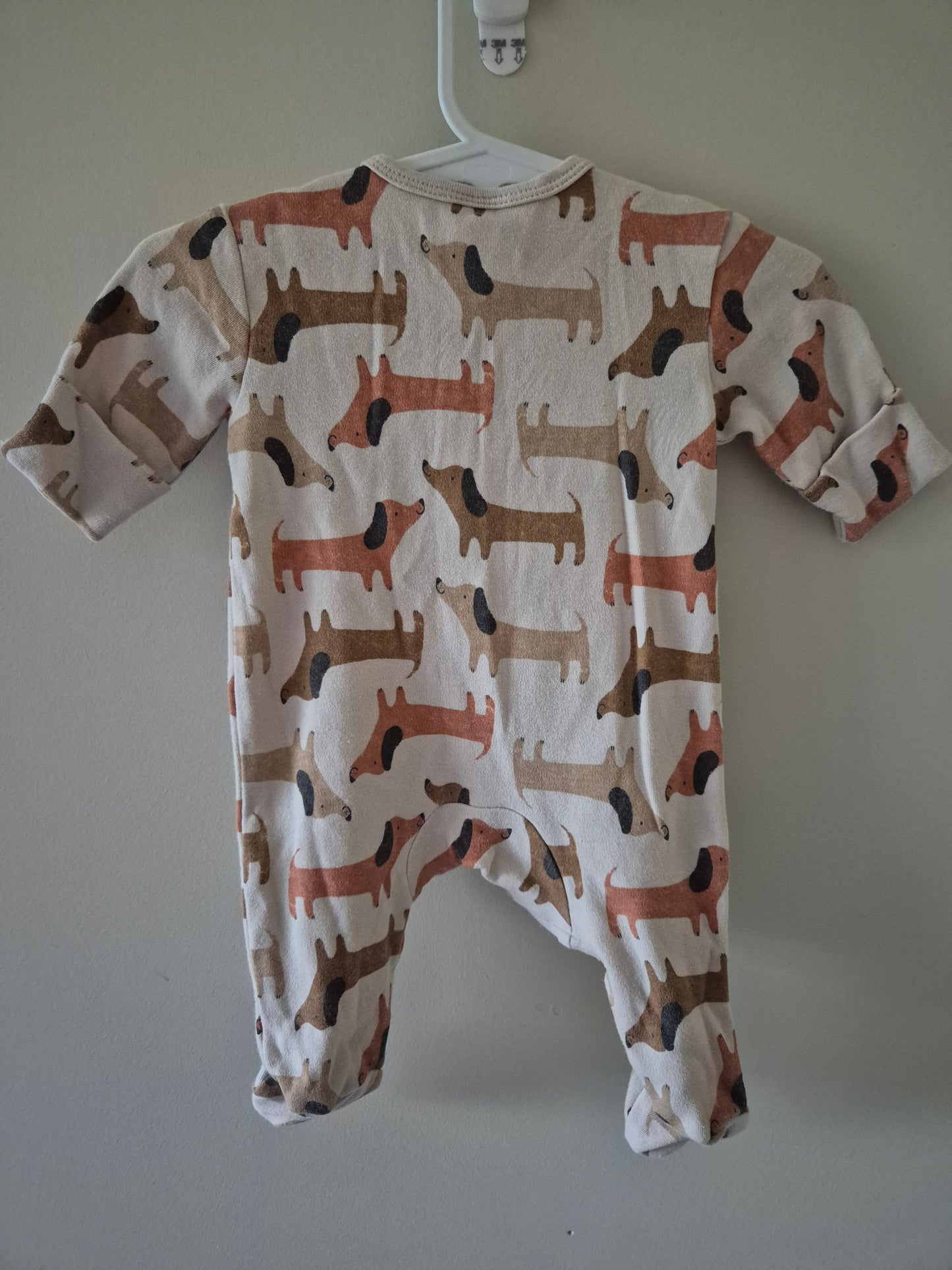 Sausage Dog Onesie - Size 0000