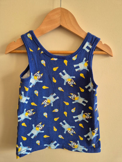 Bluey Singlet Size 2-3