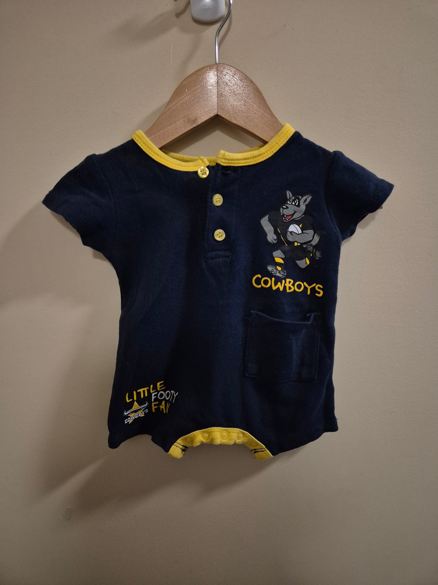 Cowboys Romper Size 000