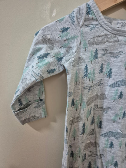 Purebaby Sleepsuit - Size 000