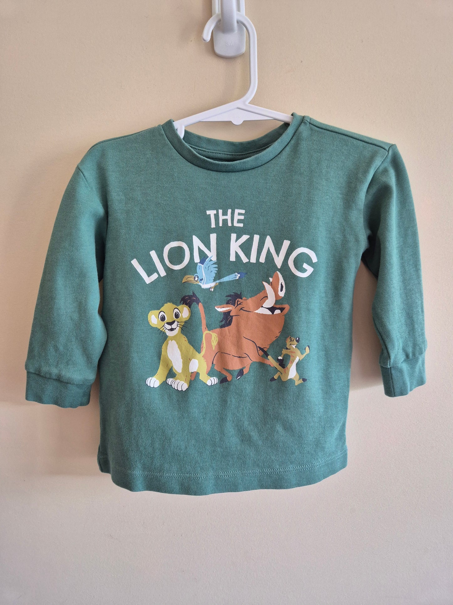 Lion King Long Sleeve Shirt Size 1