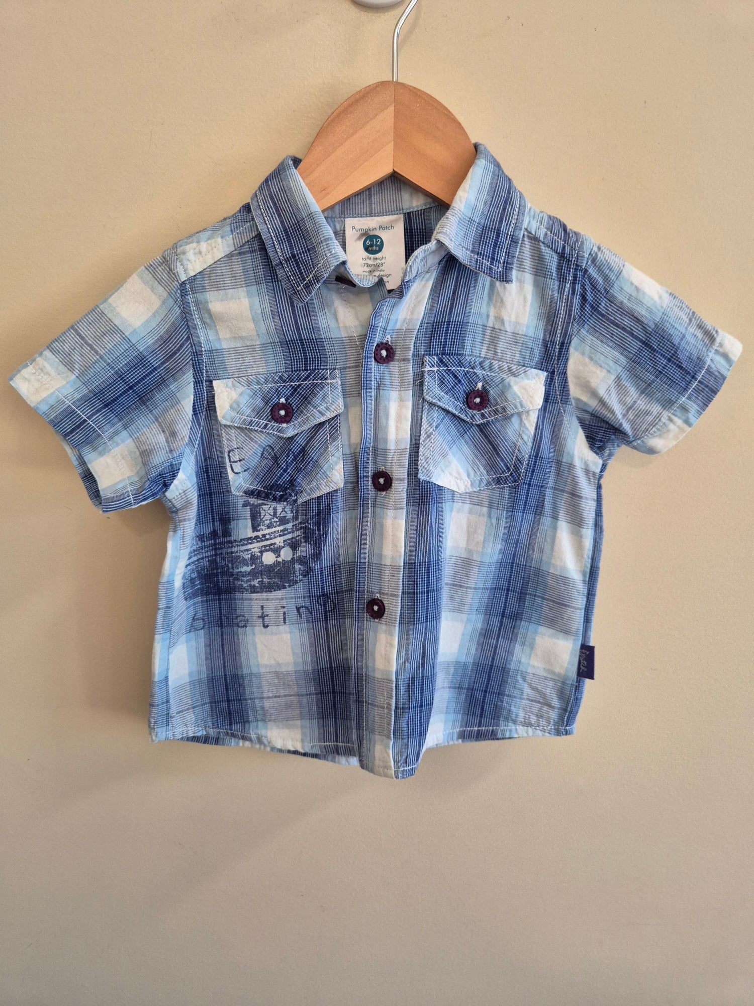 Pumpkin Patch Button Up Shirt Size 0