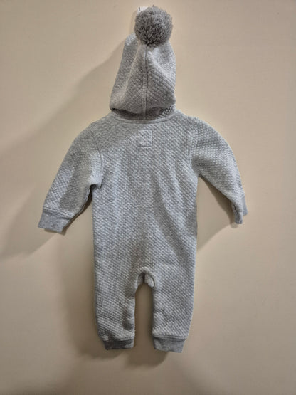 Country Road Grey Hoodie Onesie Size 00
