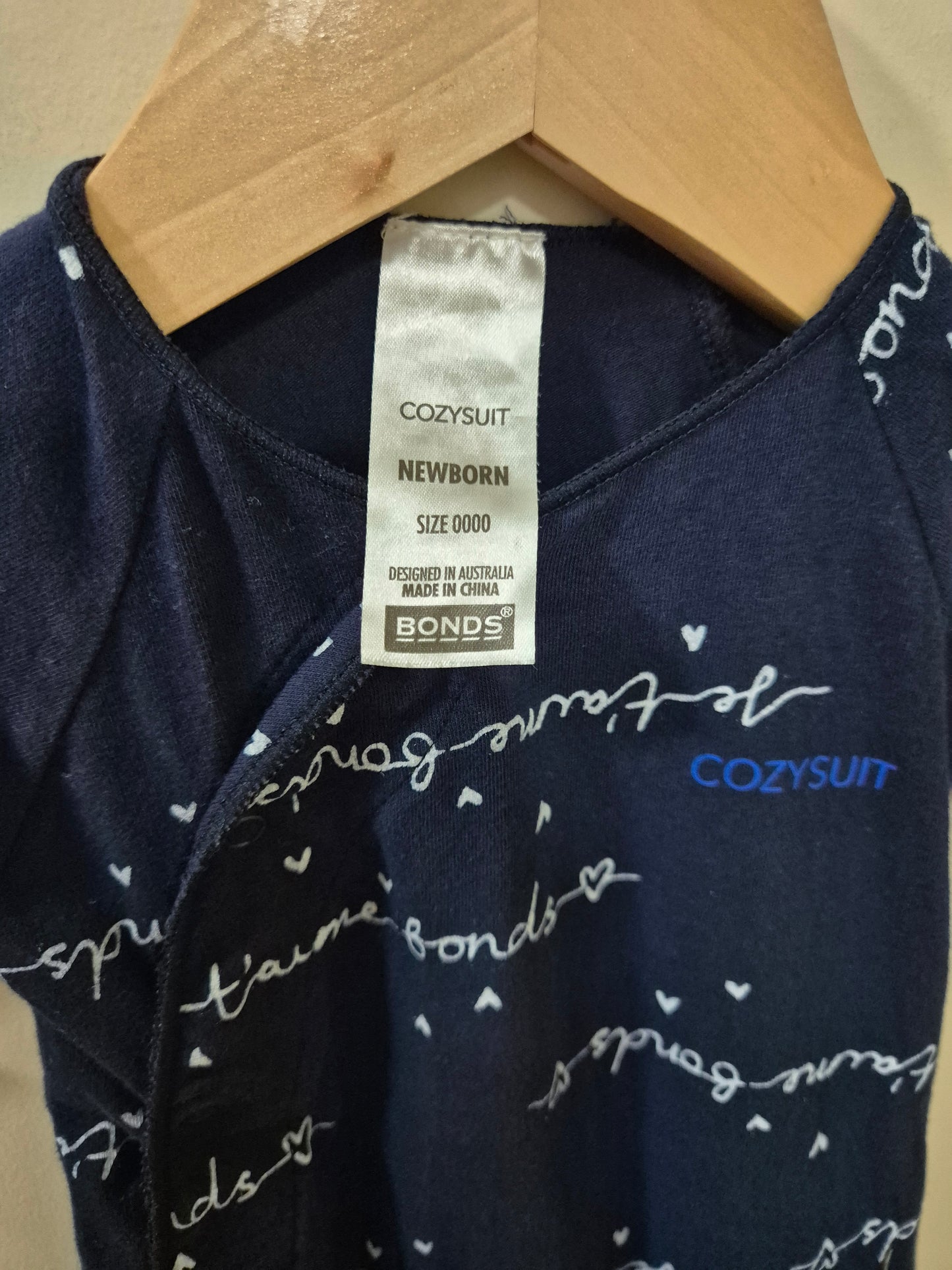 Cozysuit BONDS - Size 0000