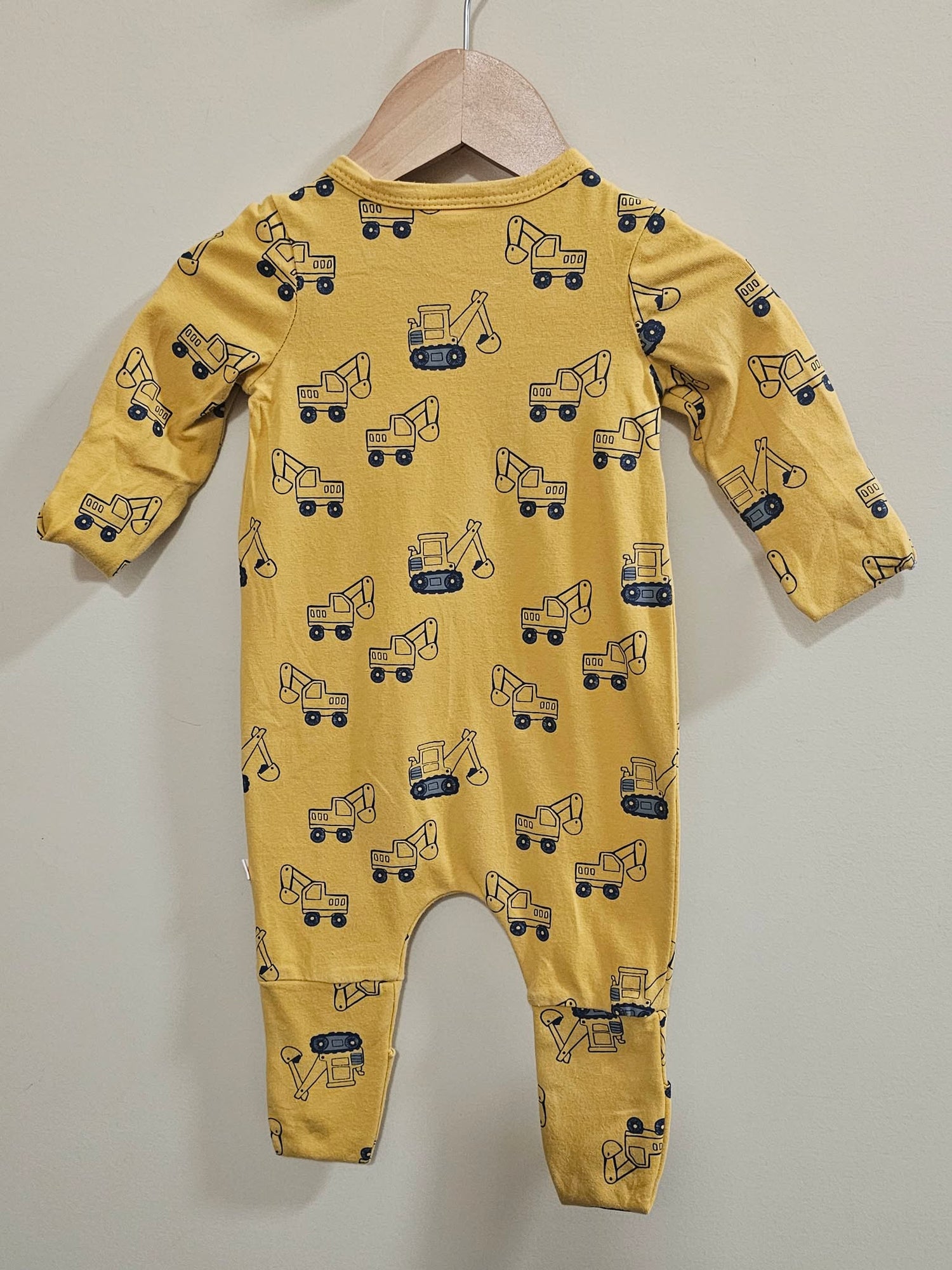 Sprout Excavator Onesie Size 000