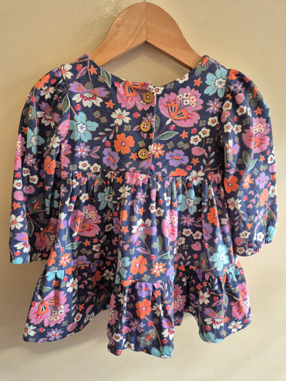 Jack & Milly Long Sleeve Floral Dress Size 0