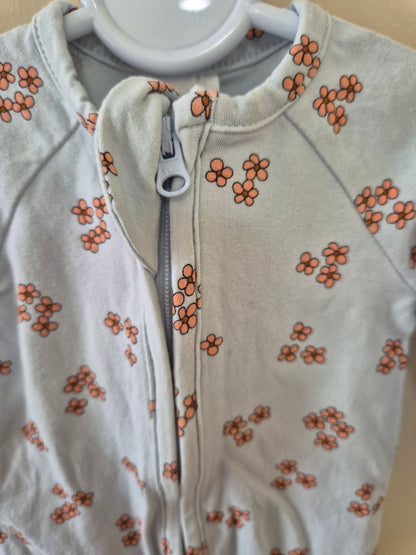 Floral Bloom Onesie - Size 00000