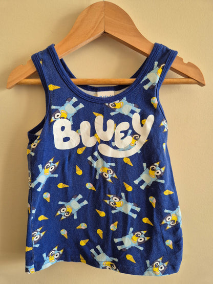 Bluey Singlet Size 2-3