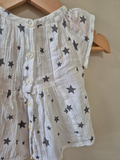 Seed Star Linen Top - Size 000