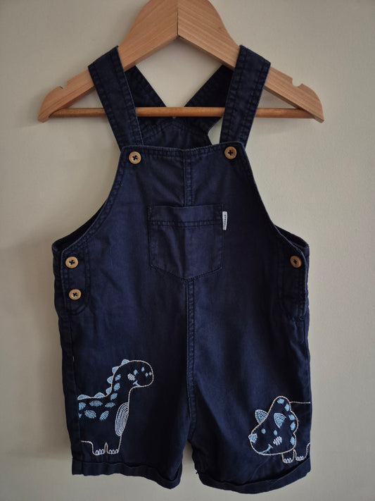 Sprout Dinosaur Overalls Size 1