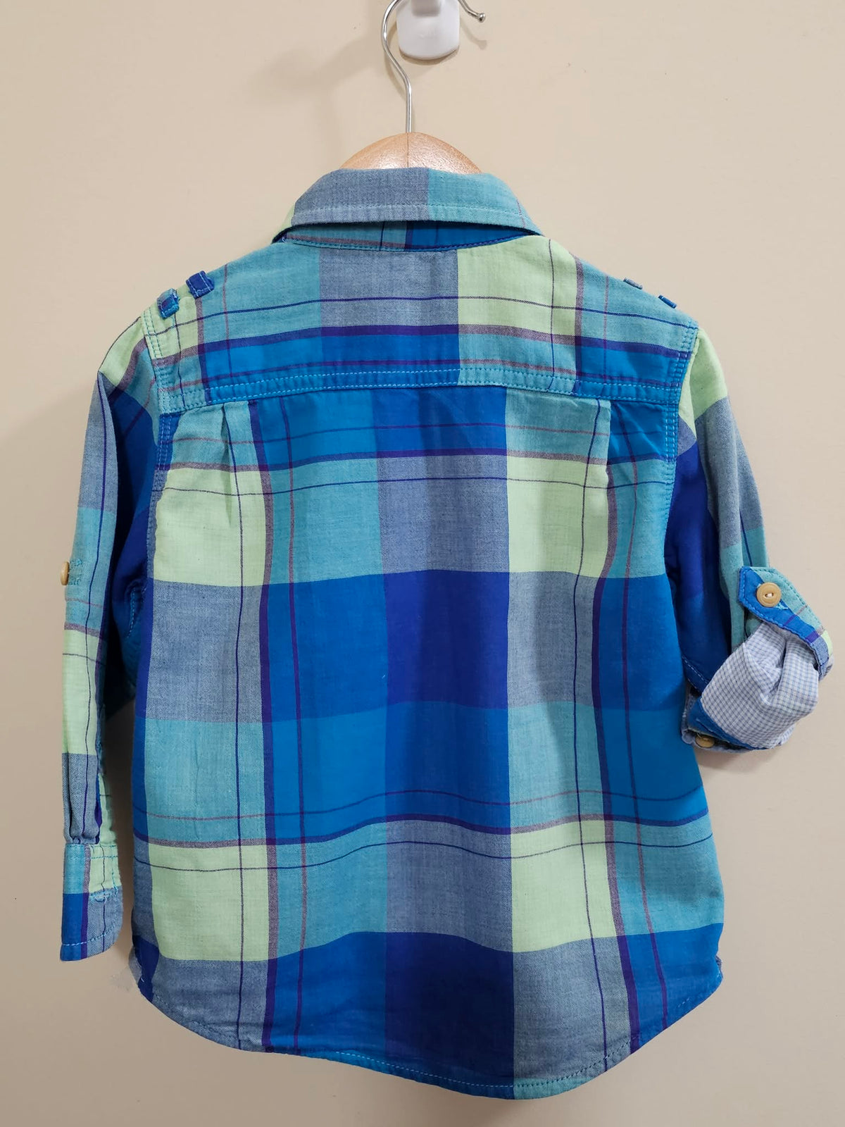 Baby Gap Long Sleeve Button Up Shirt Size 2
