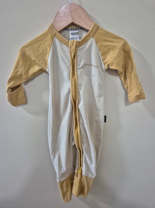 Bonds Mustard Wondersuit Size 000