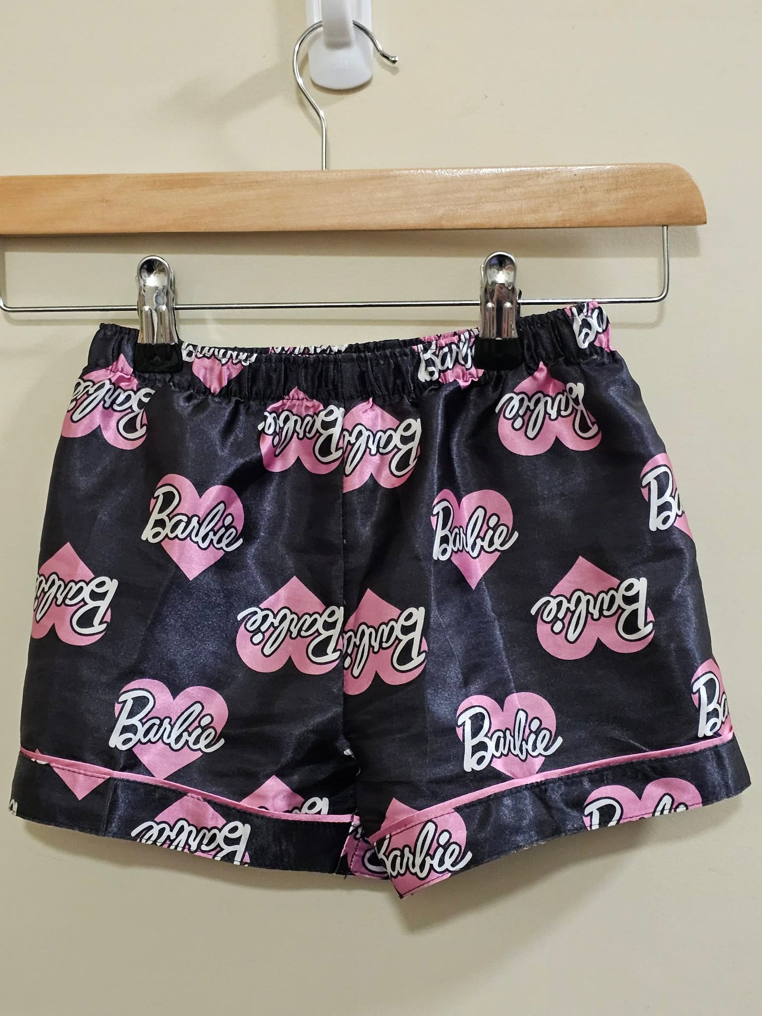 Barbie Satin Pyjama Set Size 4