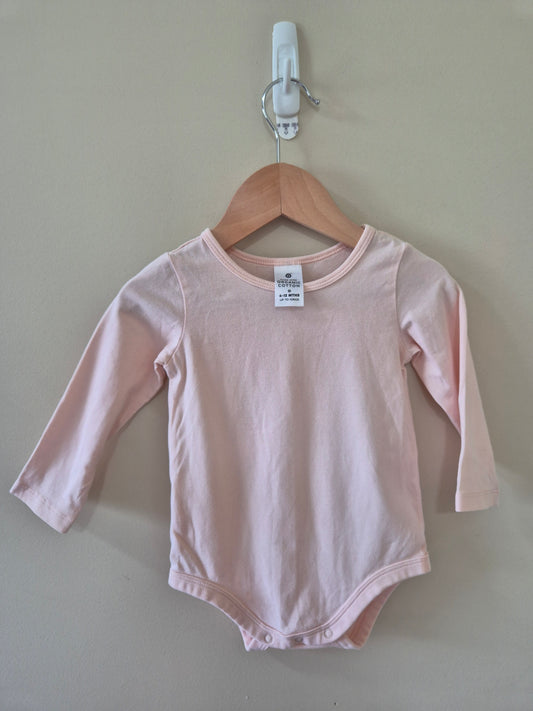 Pink Long Sleeve Target Bodysuit Size 0