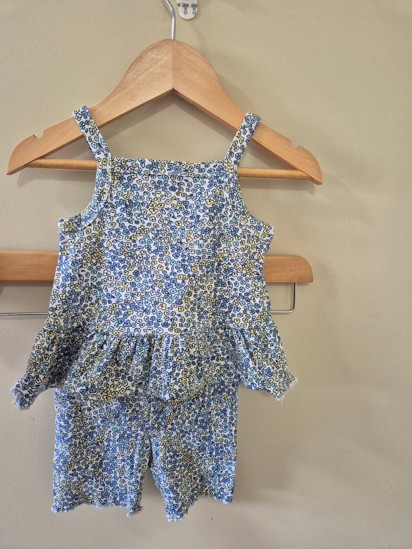 Floral Outfit Set 💙 - Size 0