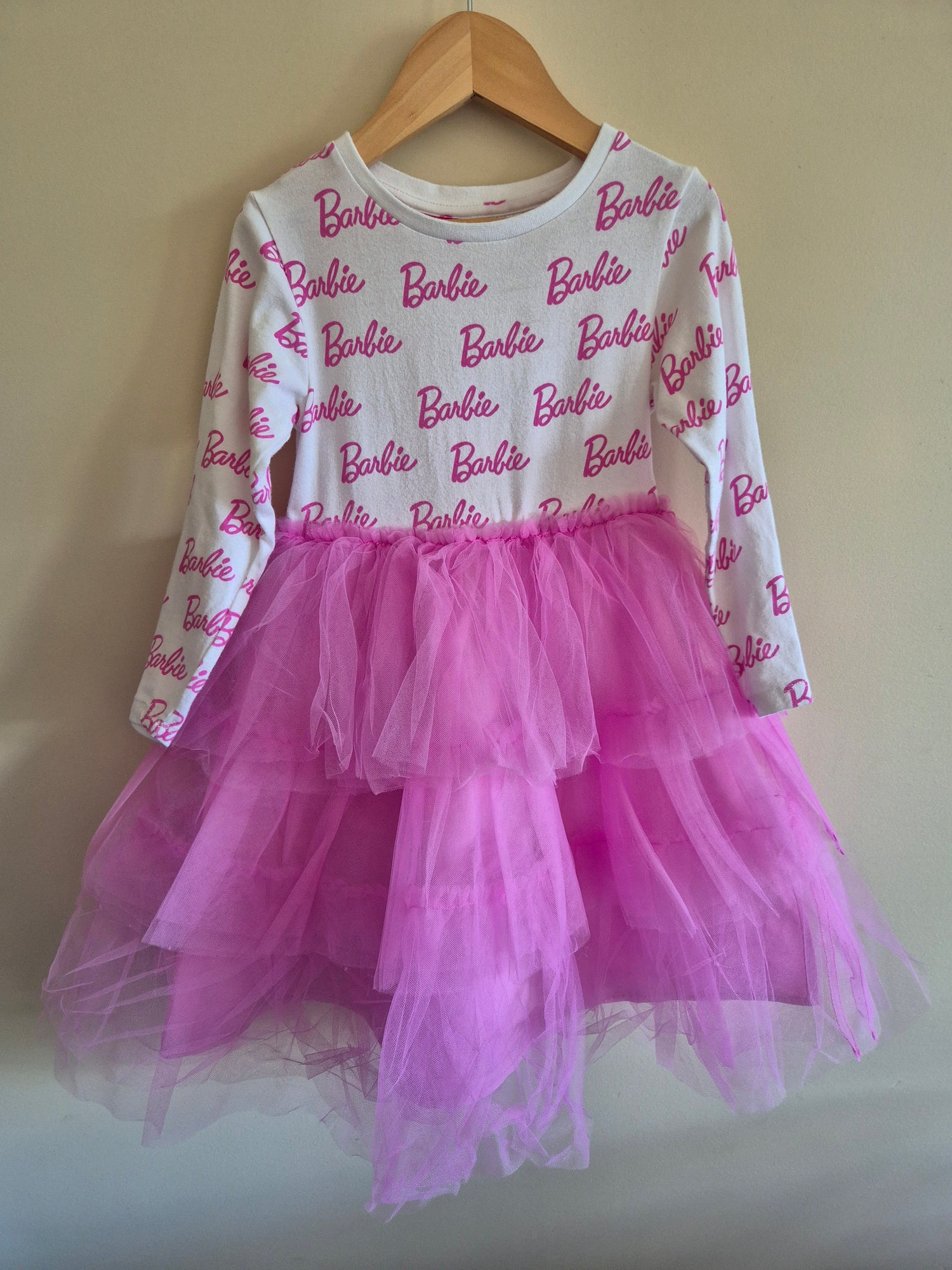 Barbie Tulle Skirt Dress Size 4