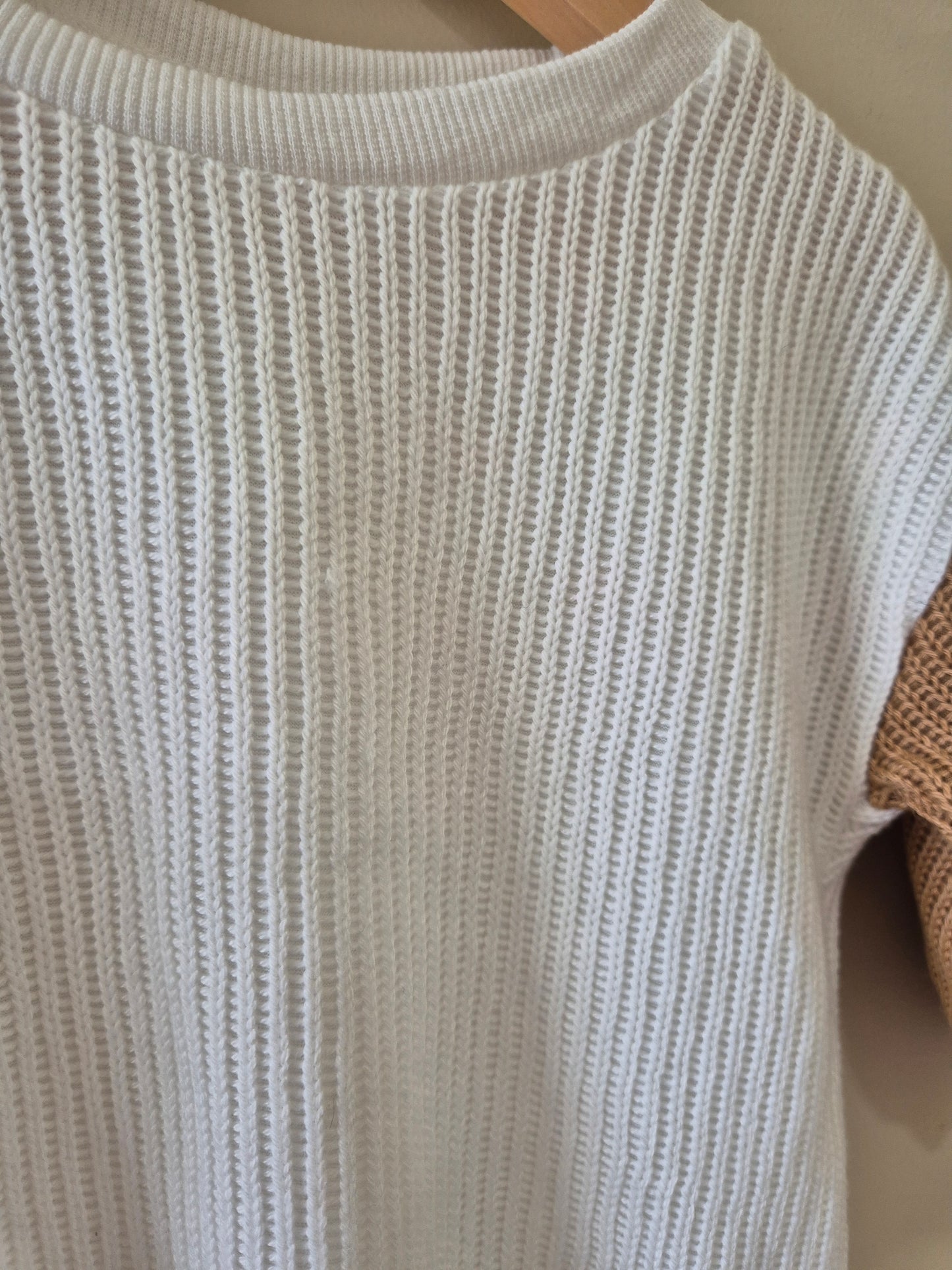 Mini Zali Knit Long Sleeve Romper - 00