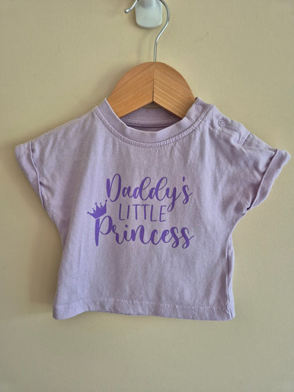 Favourites T-Shirt "Daddy's Little Princess" Size 00