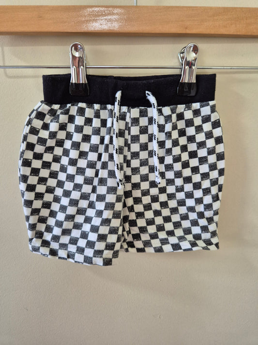 Primark Chequered Cotton Pants Size 6-9 months