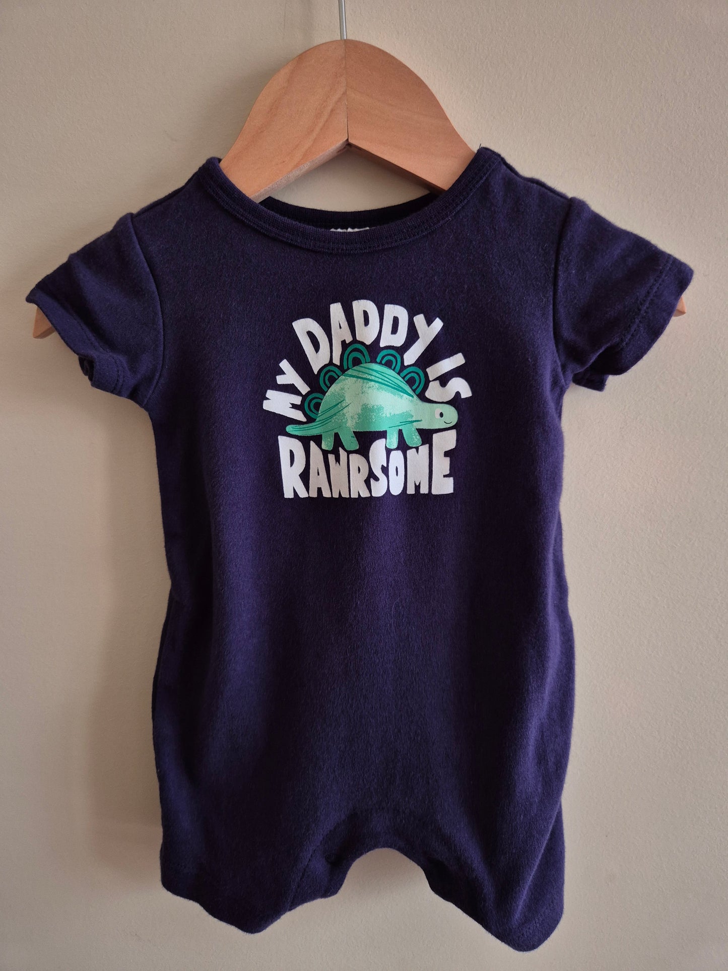 Anko Navy Dino Romper Size 000