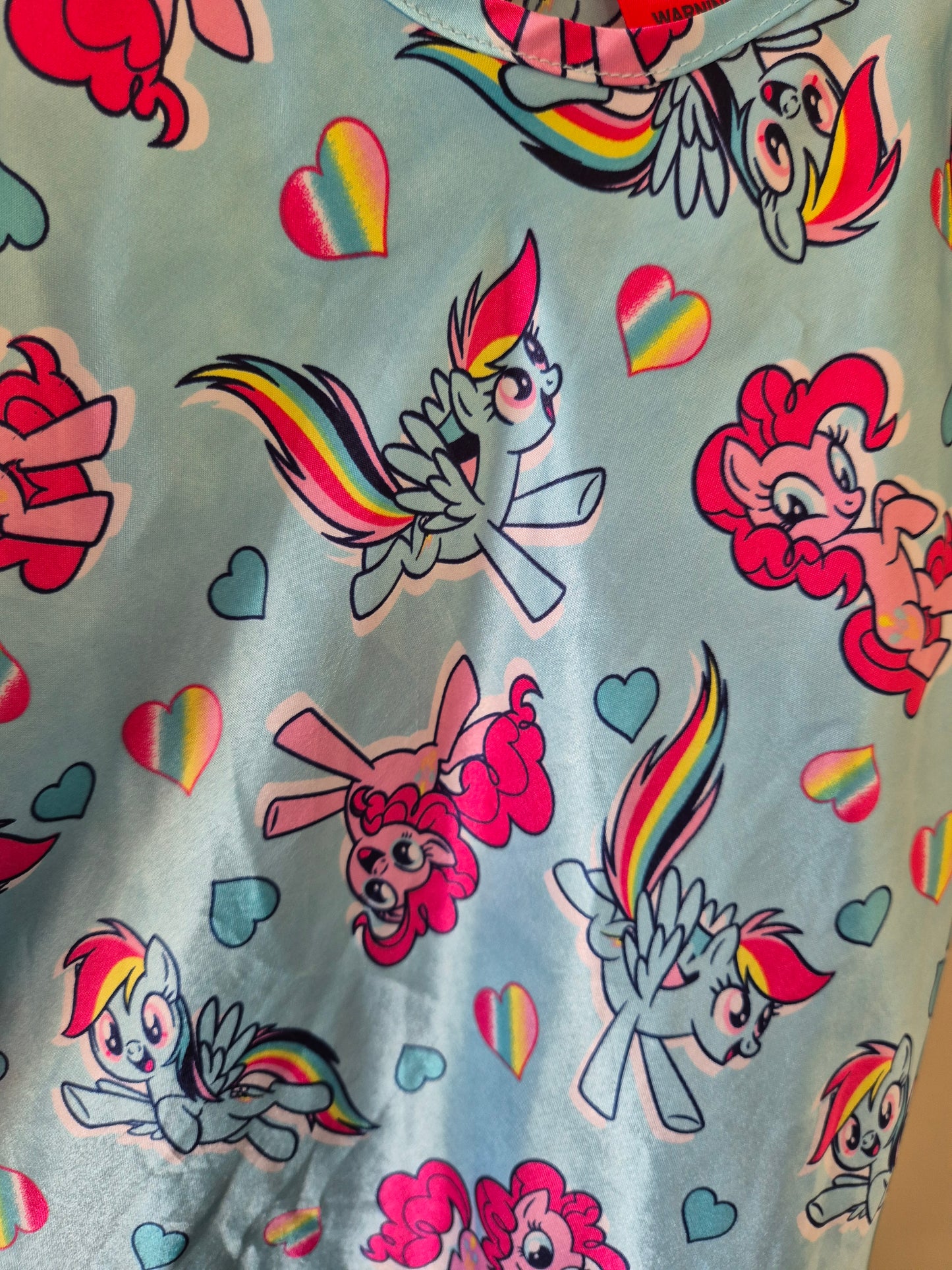 Satin My Little Pony Night Gown Size 4