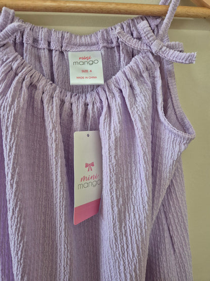 Purple Summer Dress - Size 4